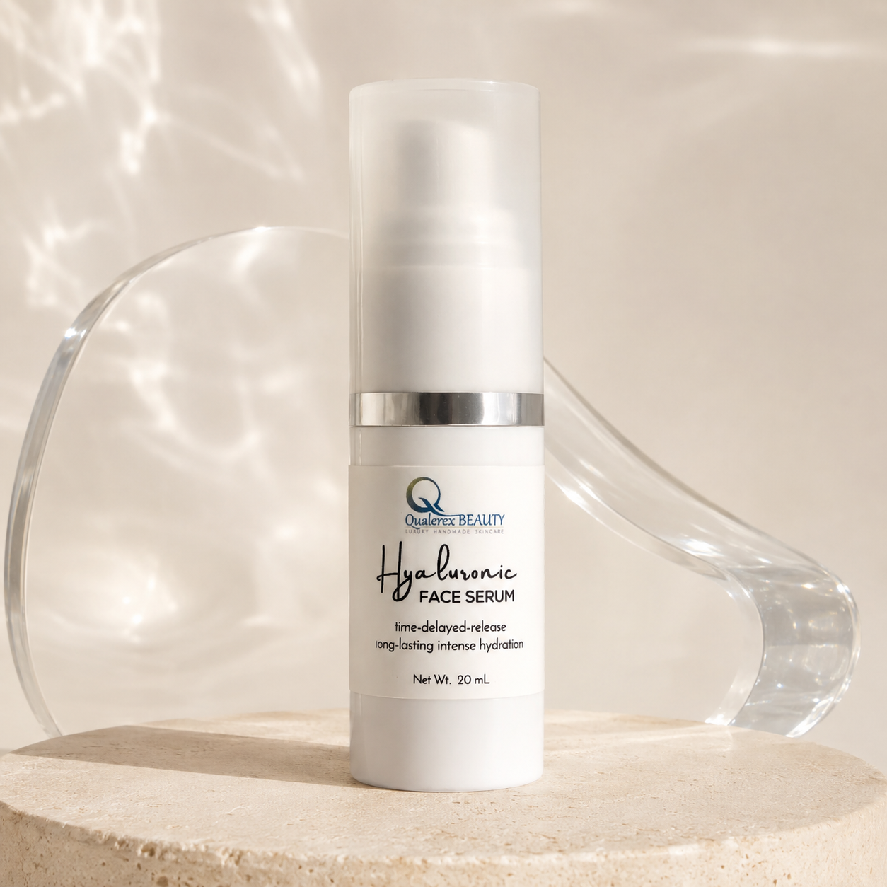 Hyaluronic Face Serum • Multi-Weight, Time-Release Hydration