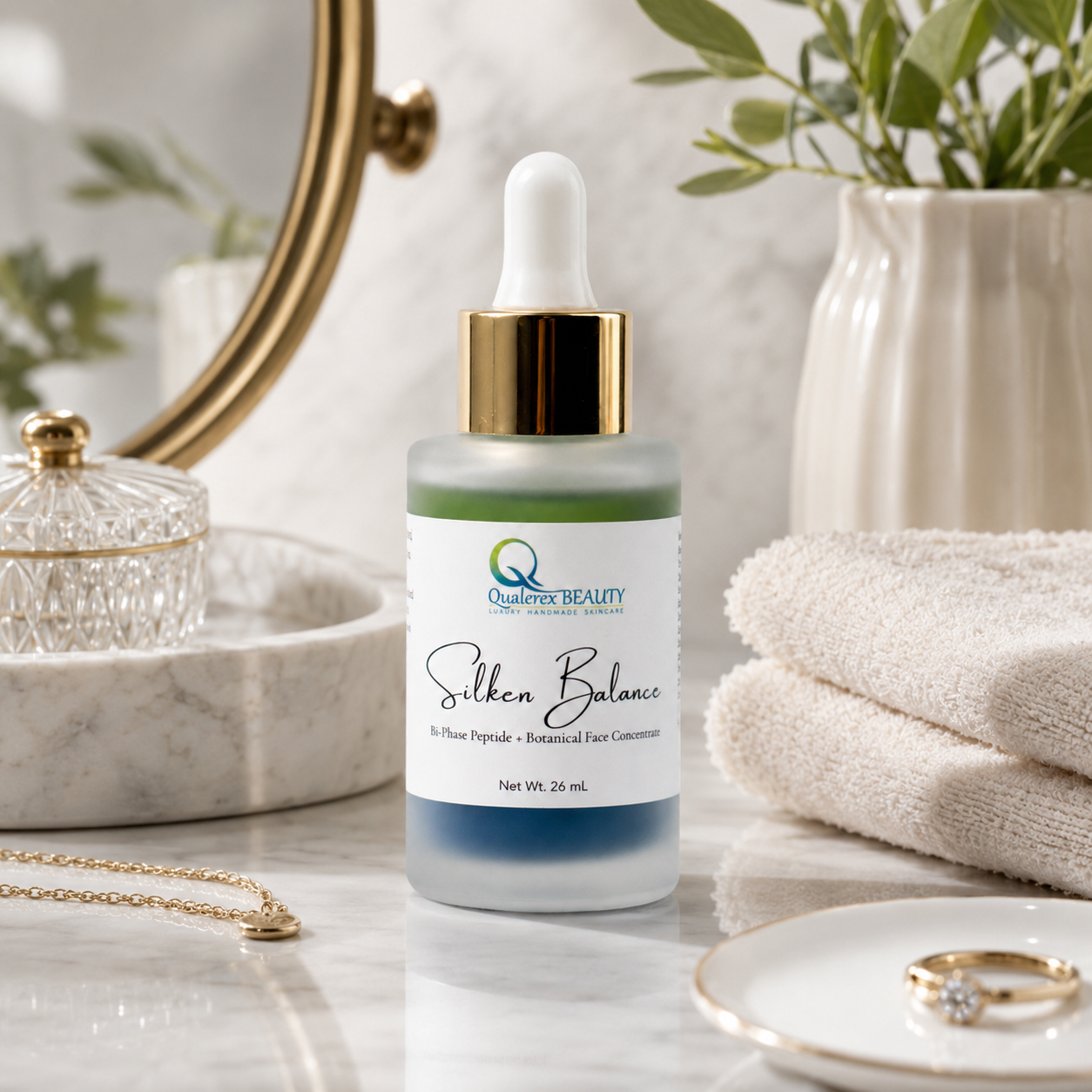 Silken Balance - Bi-Phase Peptide + Botanical Face Concentrate