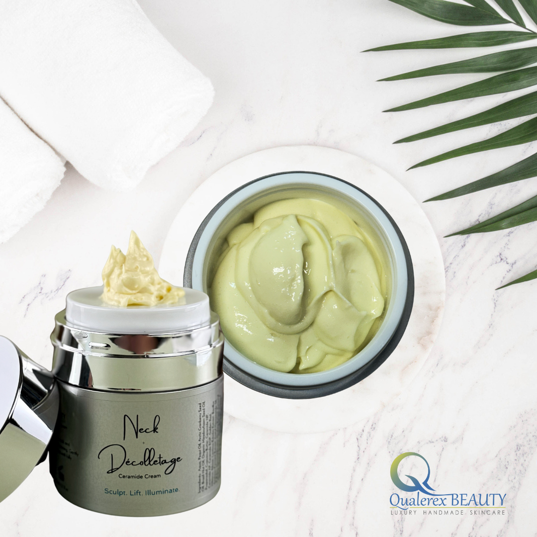 Neck & Décolletage Ceramide Cream for Mature & Menopausal Skin – Firming, Nourishing Botanical Formula