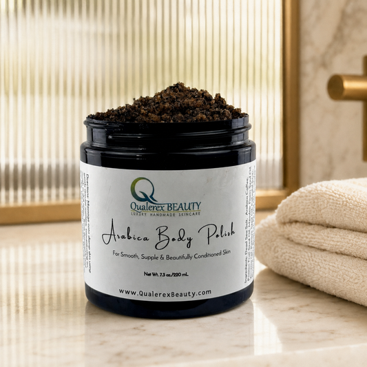 Arabica Nourishing Body Polish • Fresh-Ground Coffee + Dead Sea Salt