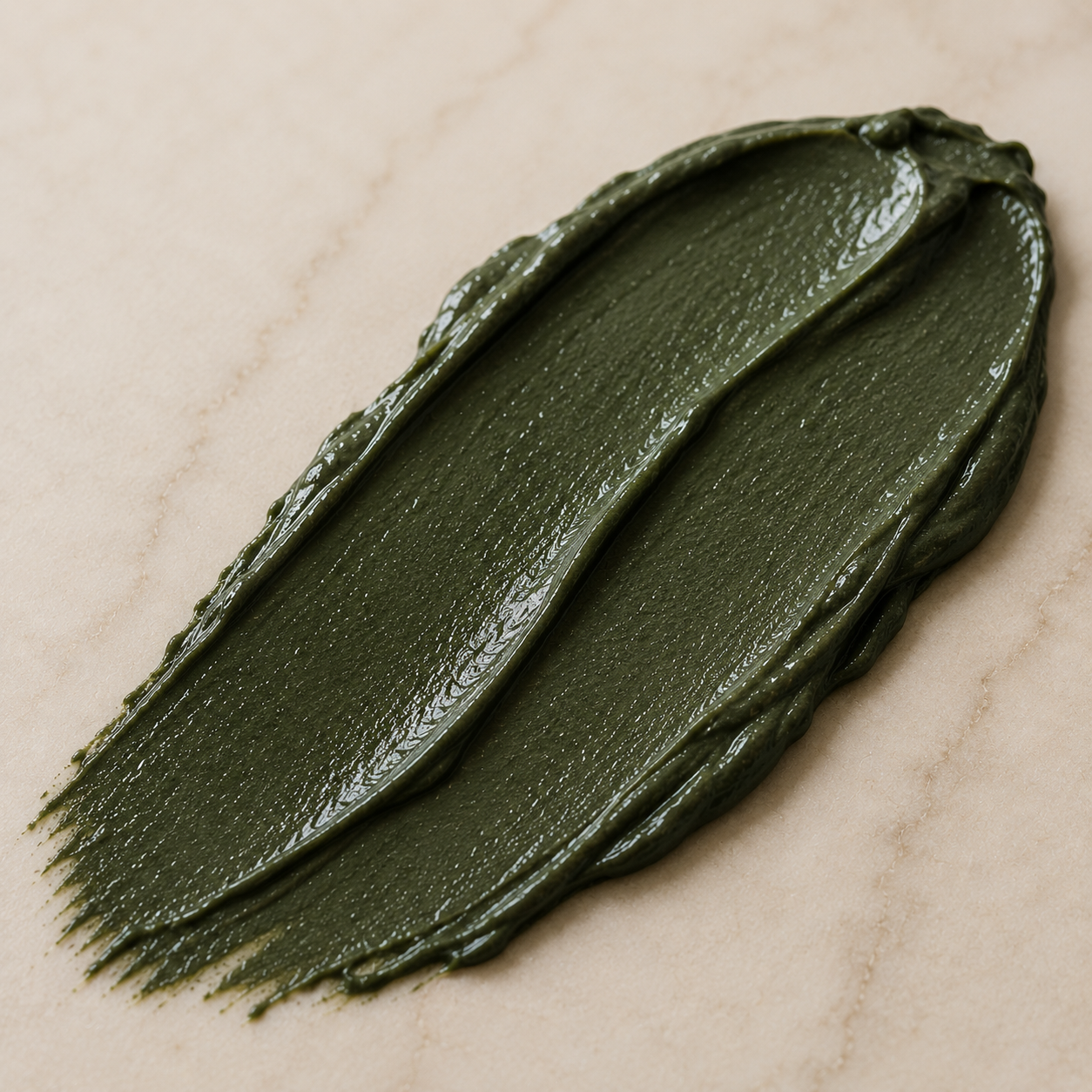 Chlorella Spirulina Clay Mask Smear