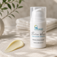 Flawless Whisper Skin Perfector by Qualerex Beauty with product smear