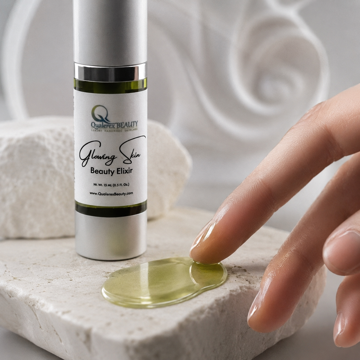 Glowing Skin Beauty Elixir – Botanical Radiance Oil for Soft, Luminous Skin