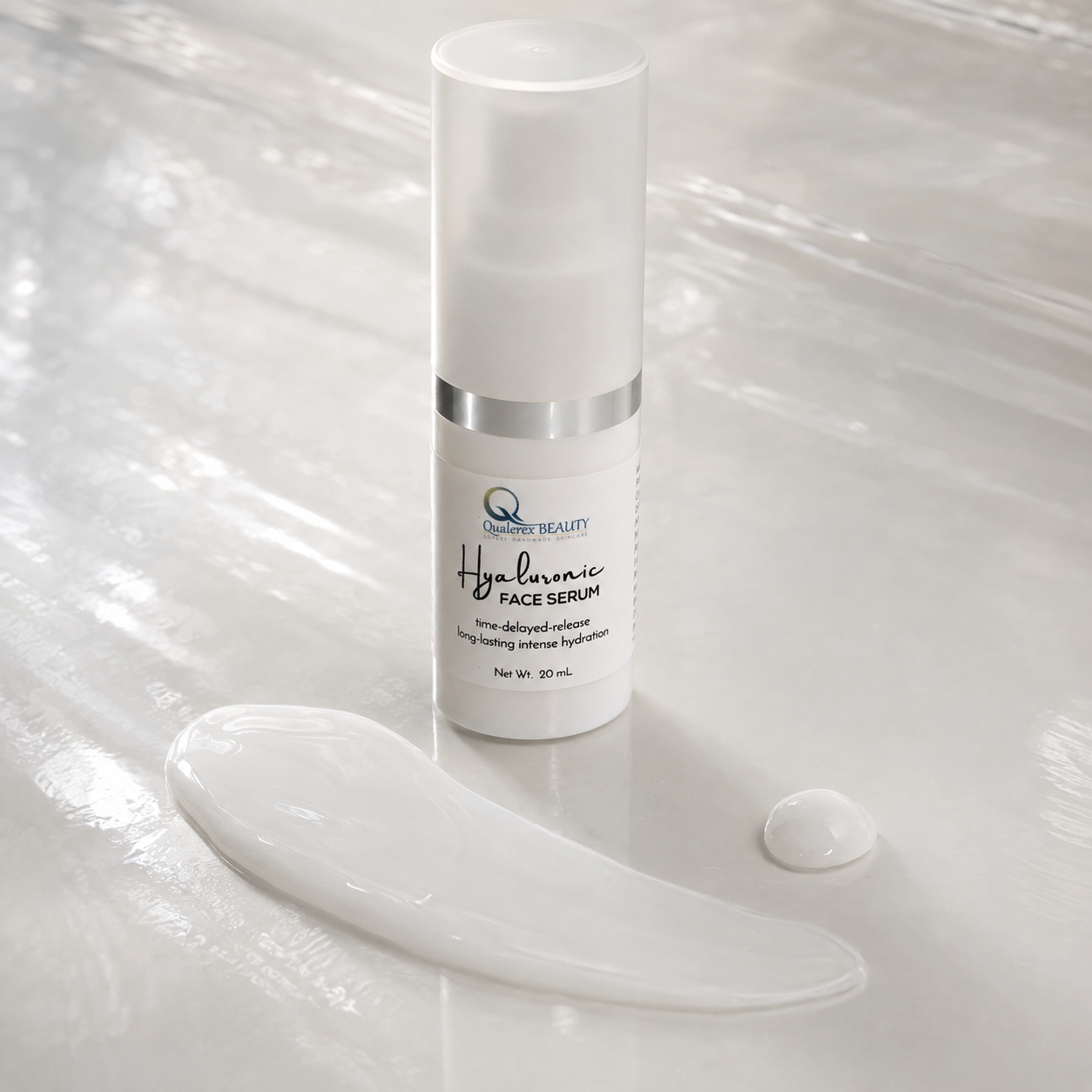 Hyaluronic Face Serum • Multi-Weight, Time-Release Hydration