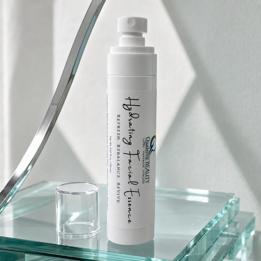 Hydrating Facial Essence with White Rose Hydrosol & Colloidal Silver • Radiance & Pore Refinement