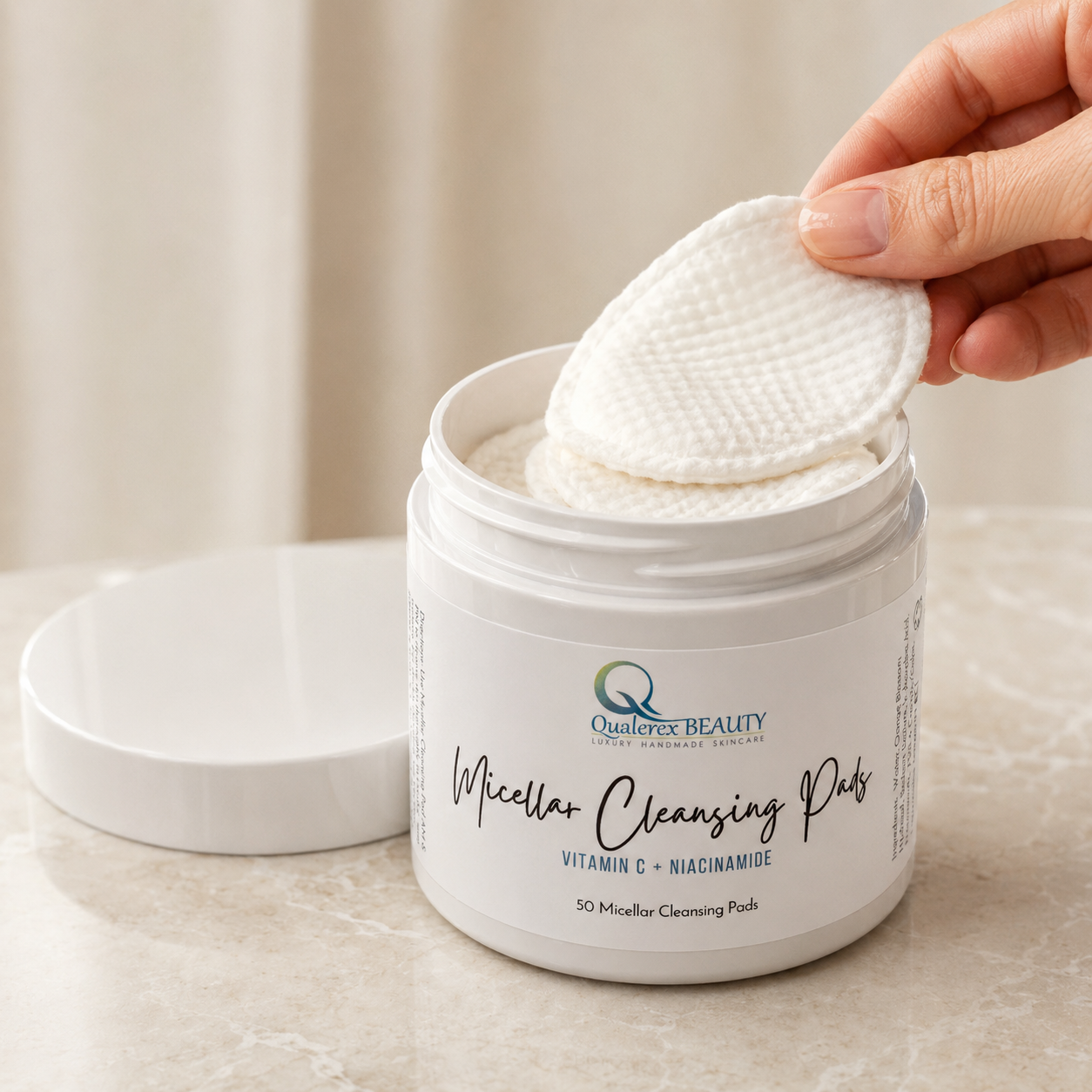 Micellar Cleansing Pads • Vitamin C + Niacinamide