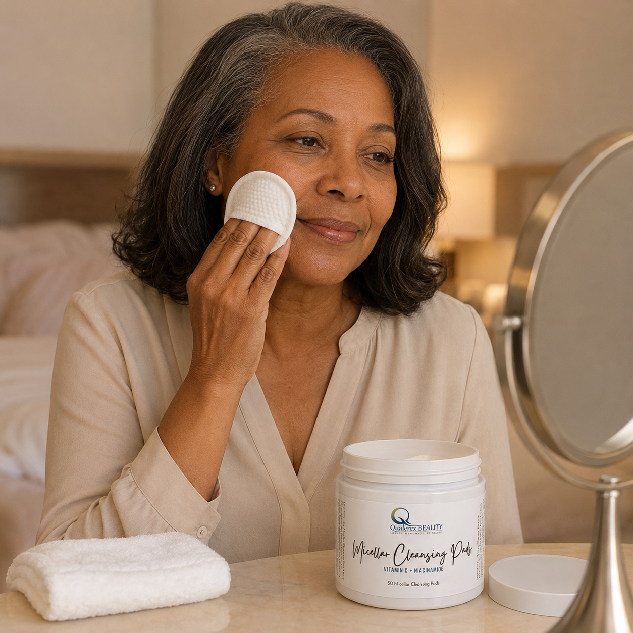 Micellar Cleansing Pads • Vitamin C + Niacinamide