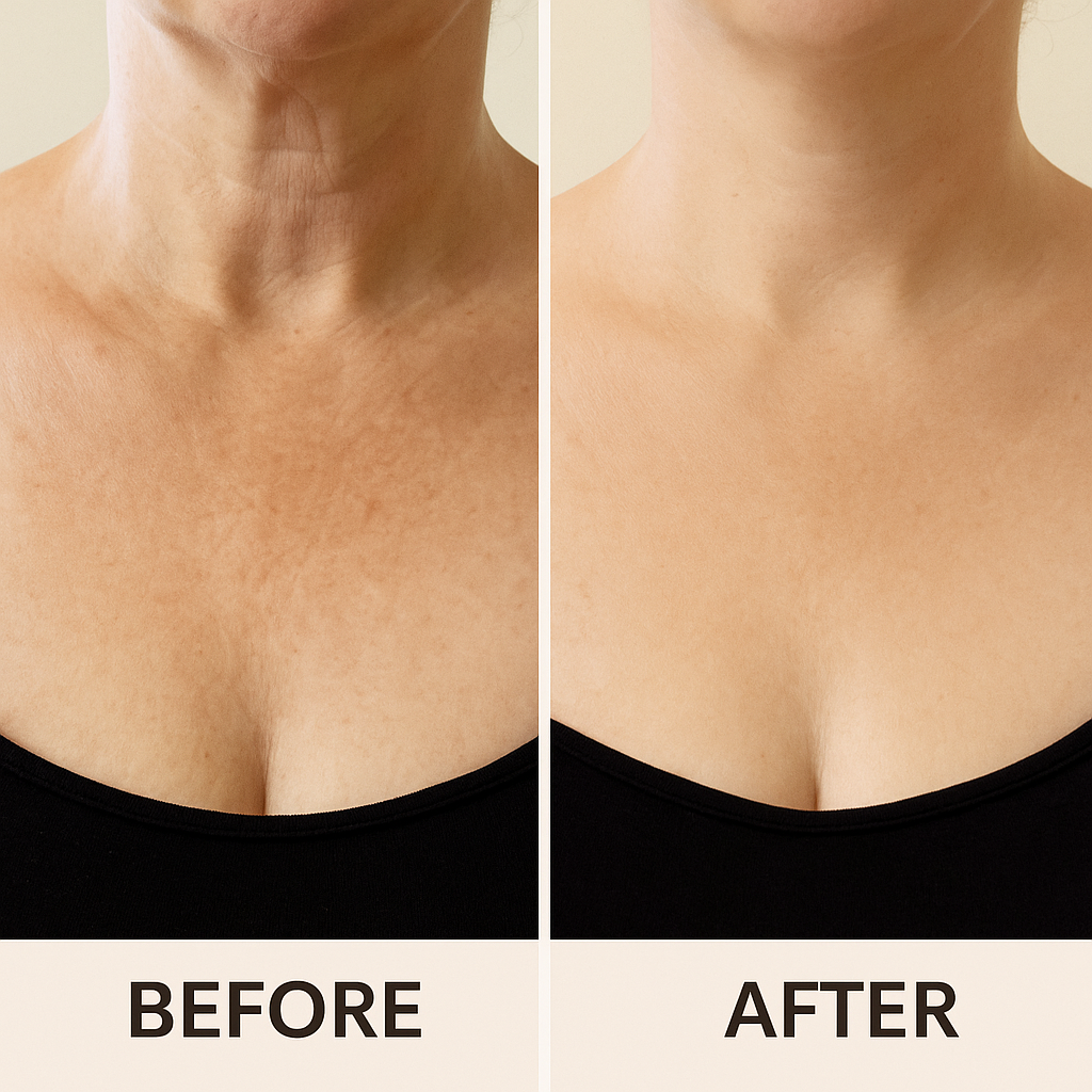 Neck & Décolletage Ceramide Cream for Mature & Menopausal Skin – Firming, Nourishing Botanical Formula