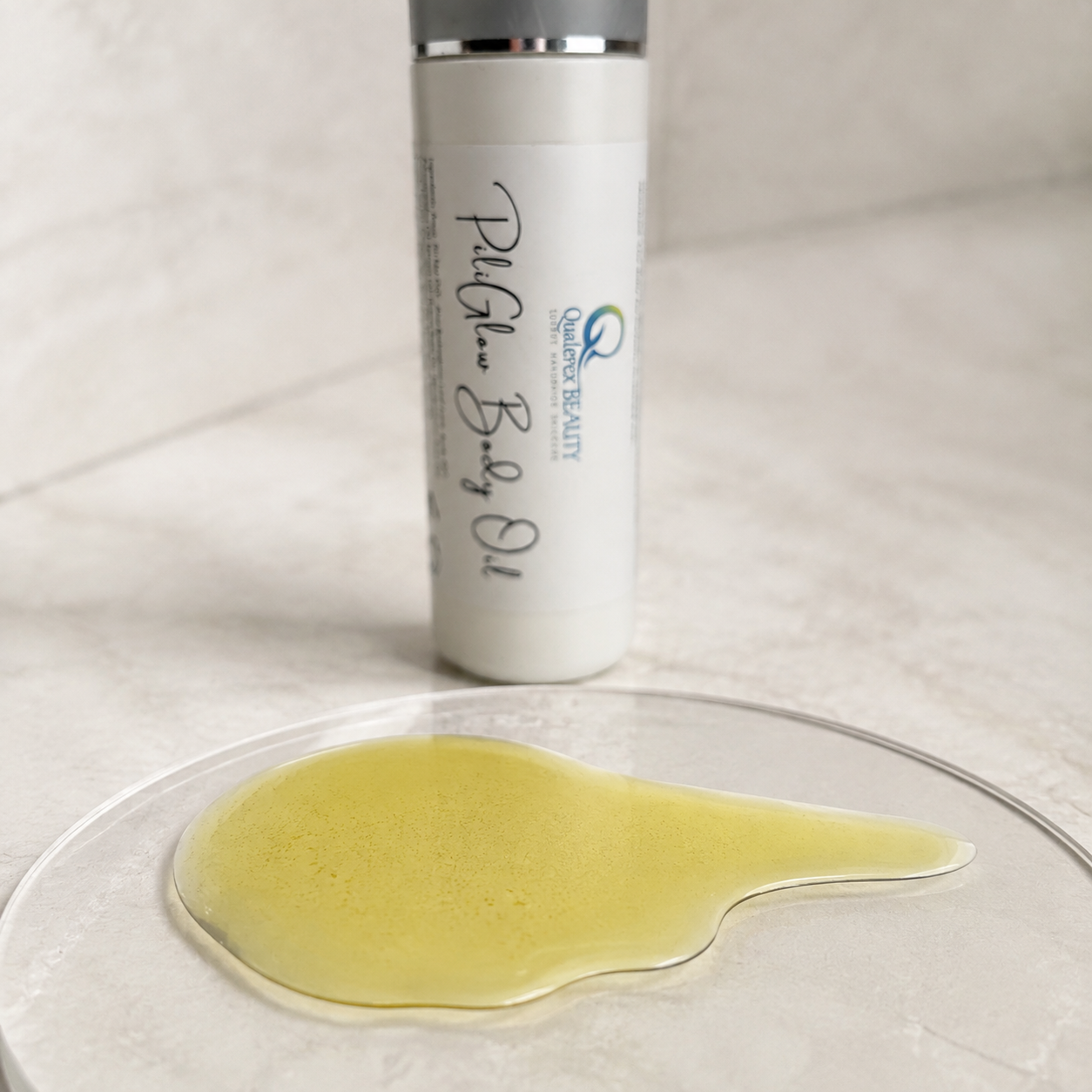PiliGlow Radiant Body Oil – Luxurious Bi-Phase Elixir for Mature, Dry, and Sagging Skin