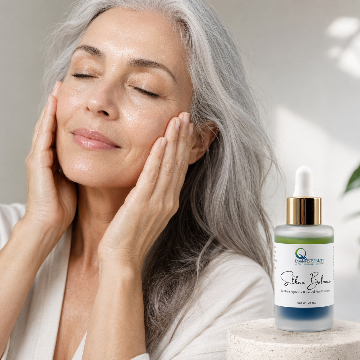 Silken Balance - Bi-Phase Peptide + Botanical Face Concentrate