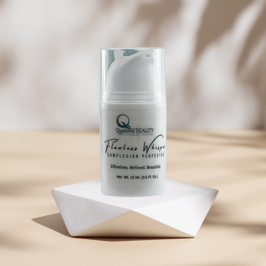 Flawless Whisper | Primer + Complexion Perfector for a Soft - Focus Finish - Qualerex Beauty