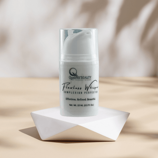Flawless Whisper | Primer + Complexion Perfector for a Soft - Focus Finish - Qualerex Beauty