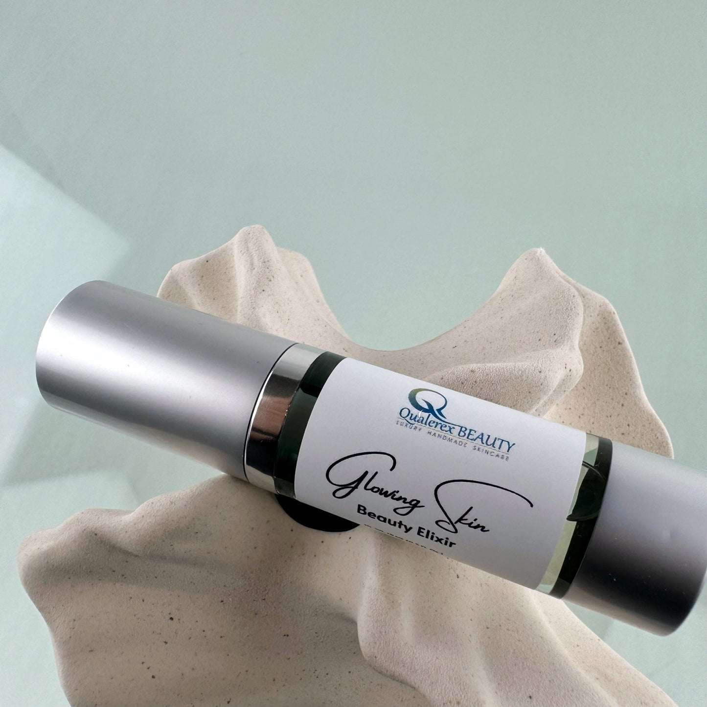 Glowing Skin Beauty Elixir – Illuminating Facial Oil with Antioxidants and Botanical Extracts for Soft, Radiant Skin - Qualerex Beauty