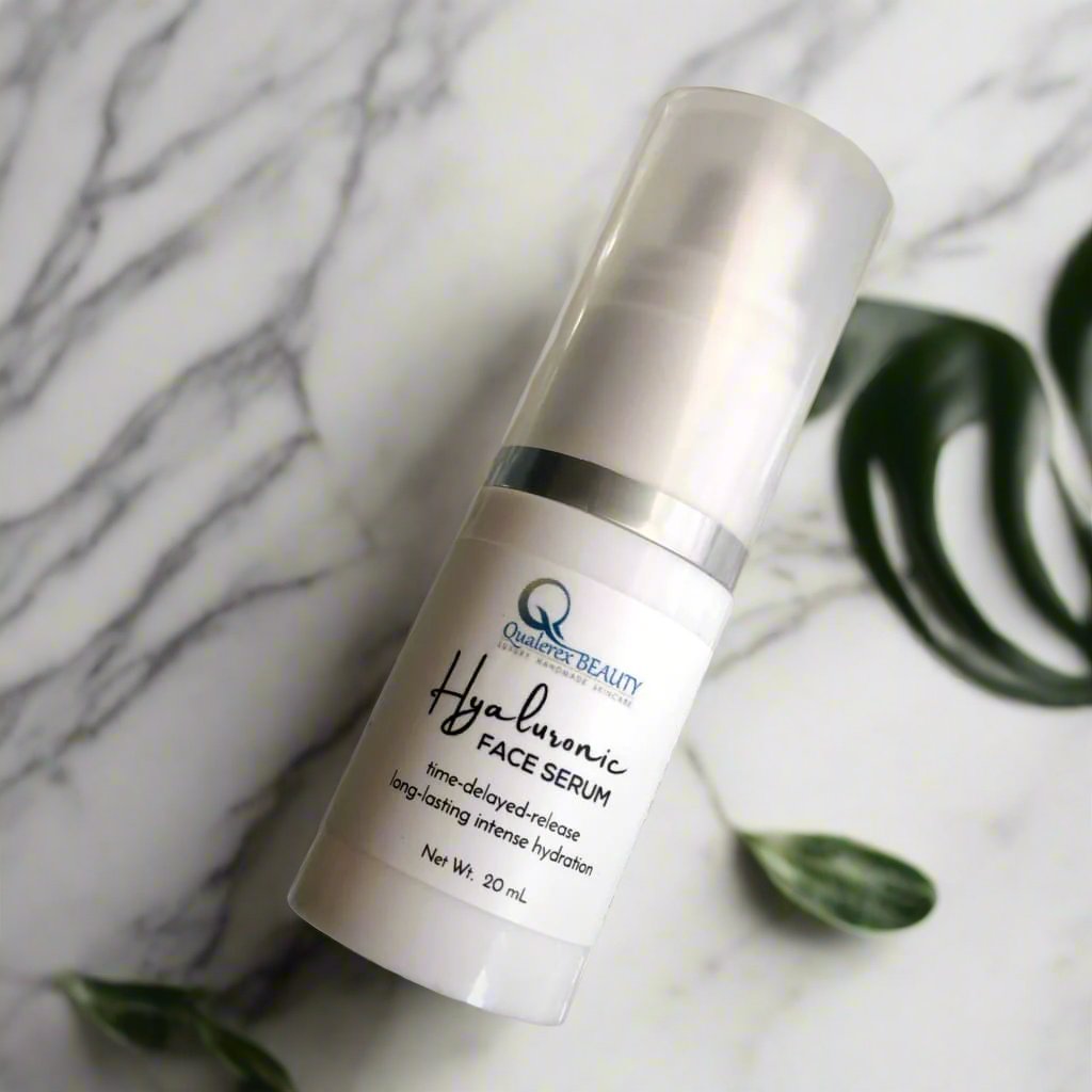 Hyaluronic Face Serum • Time - Delayed - Release Long Lasting Intense Hydration - Qualerex Beauty