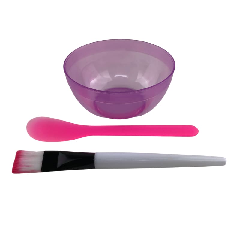 Mask Bowl, Brush & Spatula (3 - pc set) - Qualerex Beauty