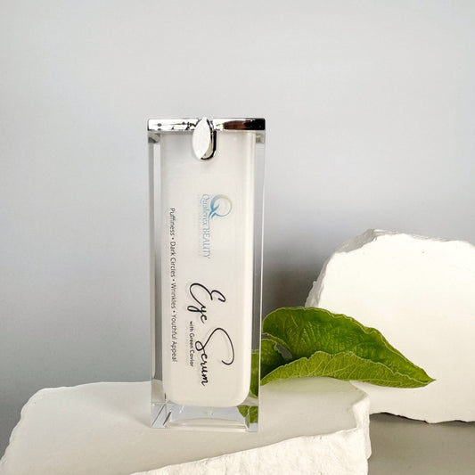 Qualerex Beauty Eye Serum with Green Caviar • Deep Nourishment. Radiant Eyes. Timeless Beauty - Qualerex Beauty