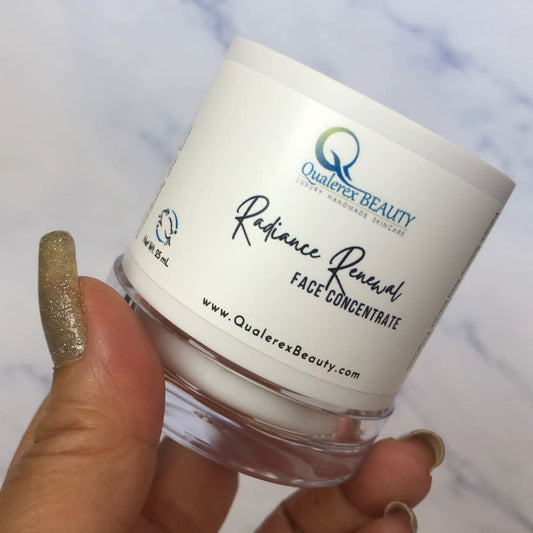 Radiance Renewal Face Concentrate • Luxurious Instant Moisture Boost Nourish and Revitalize Radiant Complexion - Qualerex Beauty